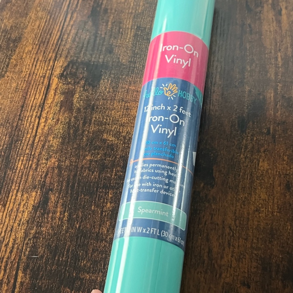 Spearmint Iron-On Vinyl